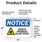 Signmission Exam In Progress Do Not Enter Sign, Vinyl Decal, 14in W x 10in L, 2PK OS-2PACK-NS-D-1014-L-12201 - alternate 4